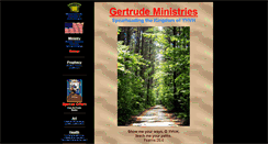 Desktop Screenshot of gertrudeministries.org